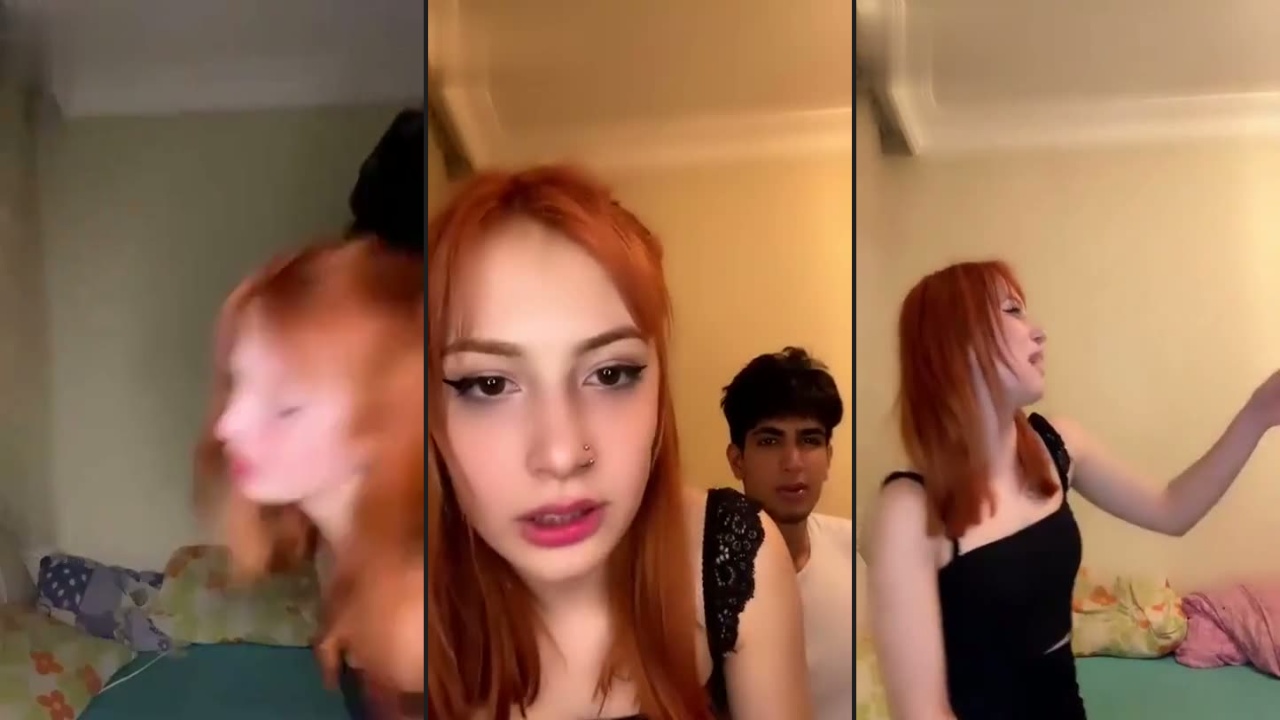 Tango canlı yayınında kızıl kız yalanıyor